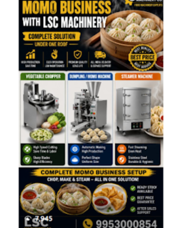 Momo Making Machine Manufacturer in Delhi NCR
