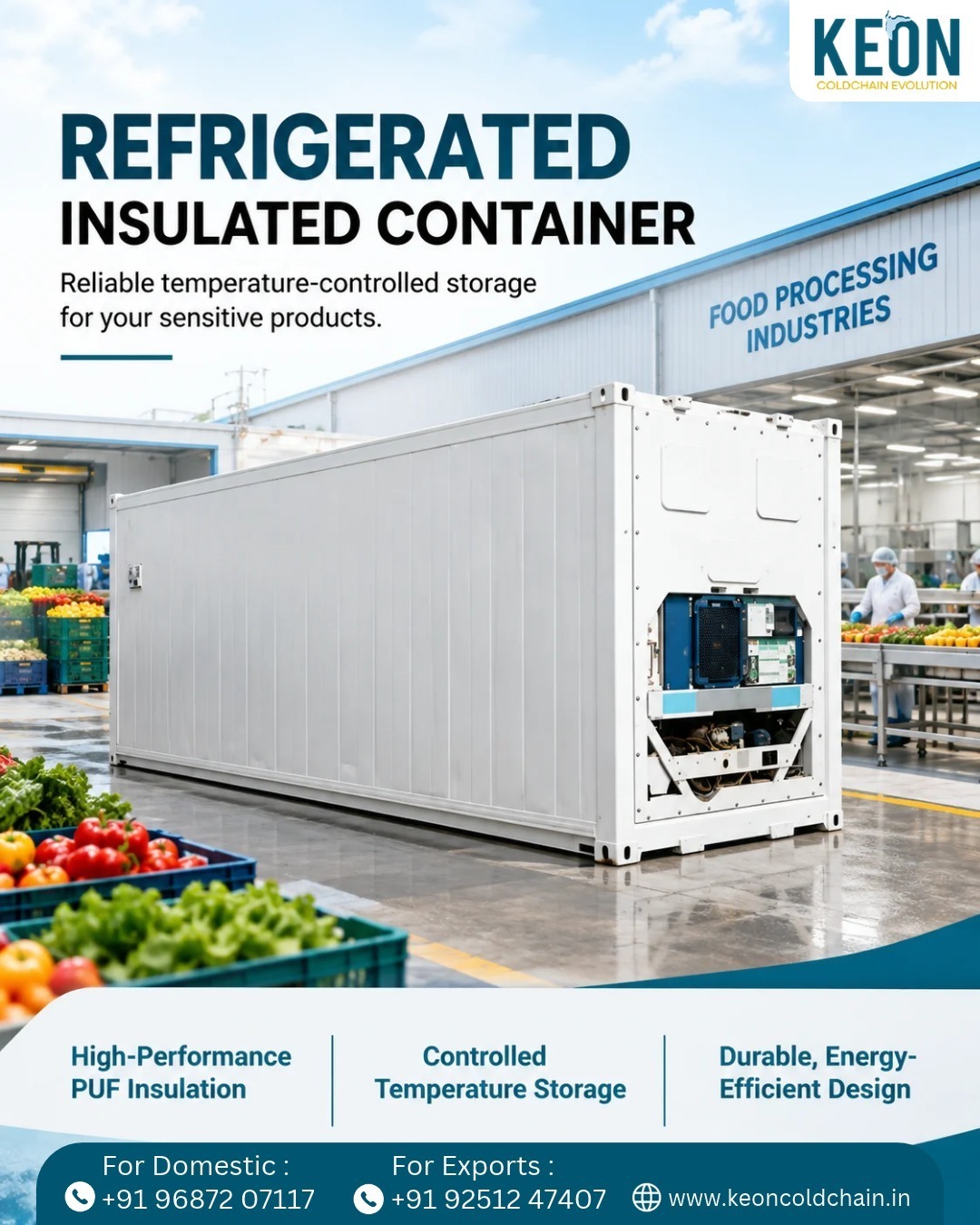 What Is a Refrigerated Insulated Container and How Does It Keep Goods Fresh