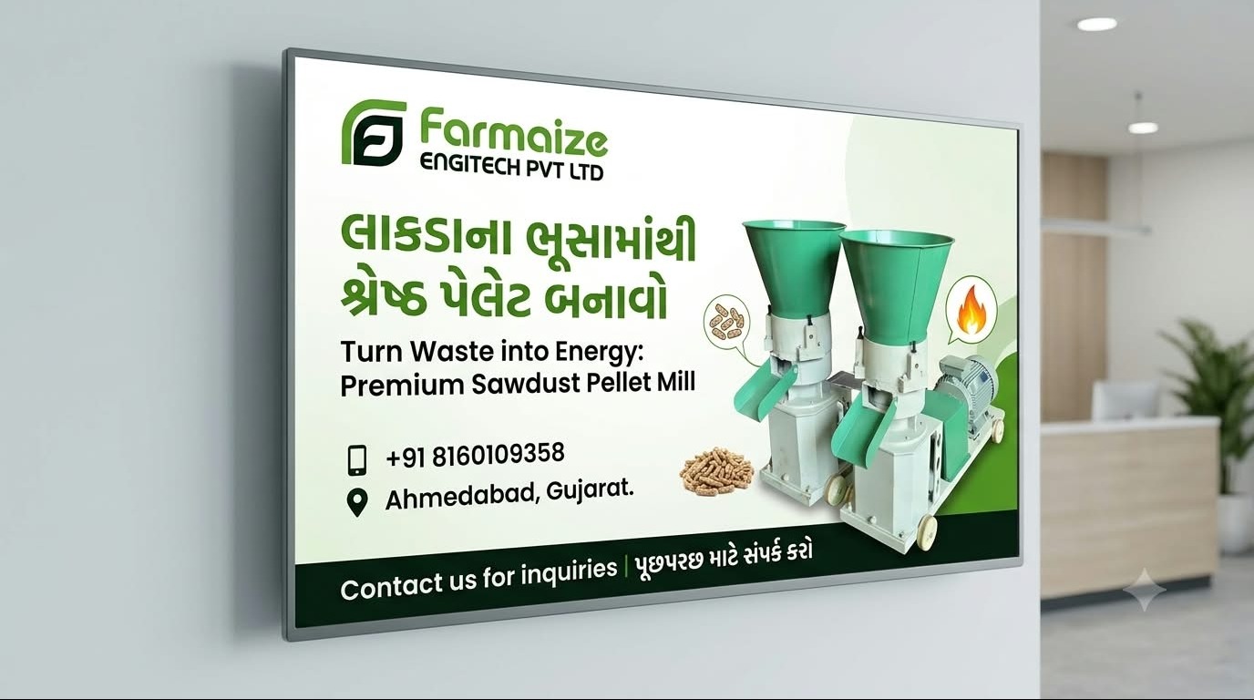 Saw Pellet Machine Cost in India – Farmiaze Engitech Private Limited