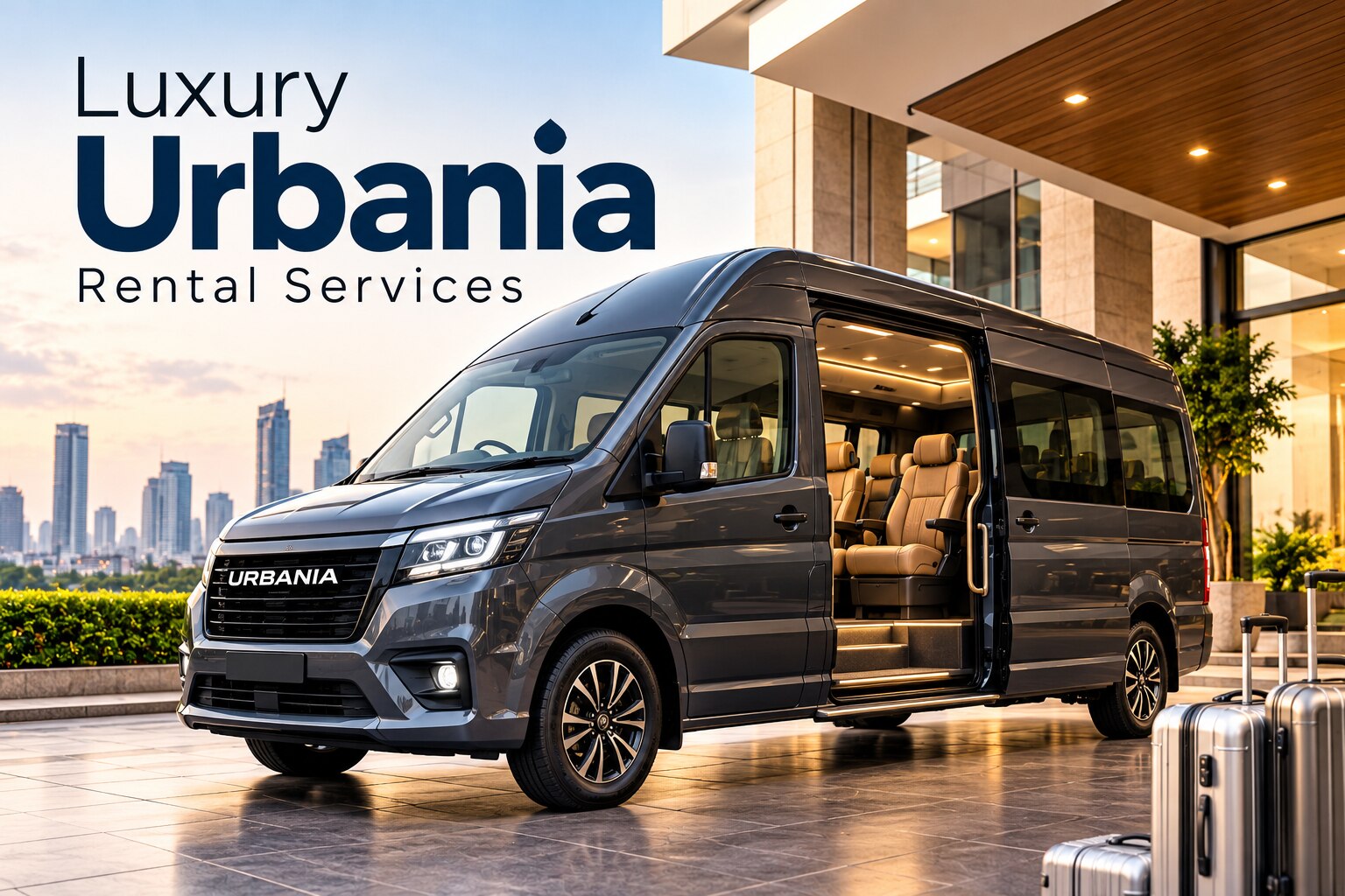 Luxury Urbania Rental Conditions for Airport Transfers from Delhi