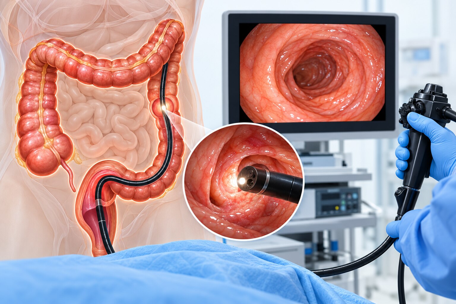 When Might Lower GI Endoscopy Be Considered with Umbilical Hernia