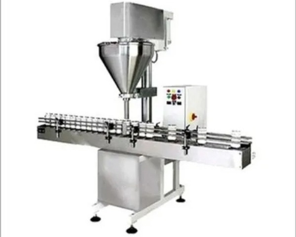 Automatic Single Head Augur type servo base powder filling machine