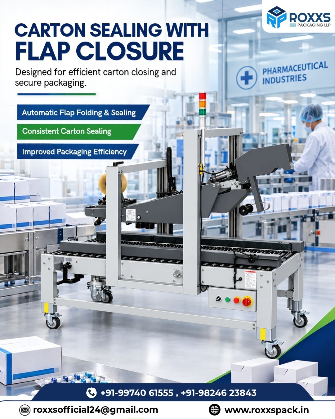 What Is a Carton Sealing Machine with Flap Closure