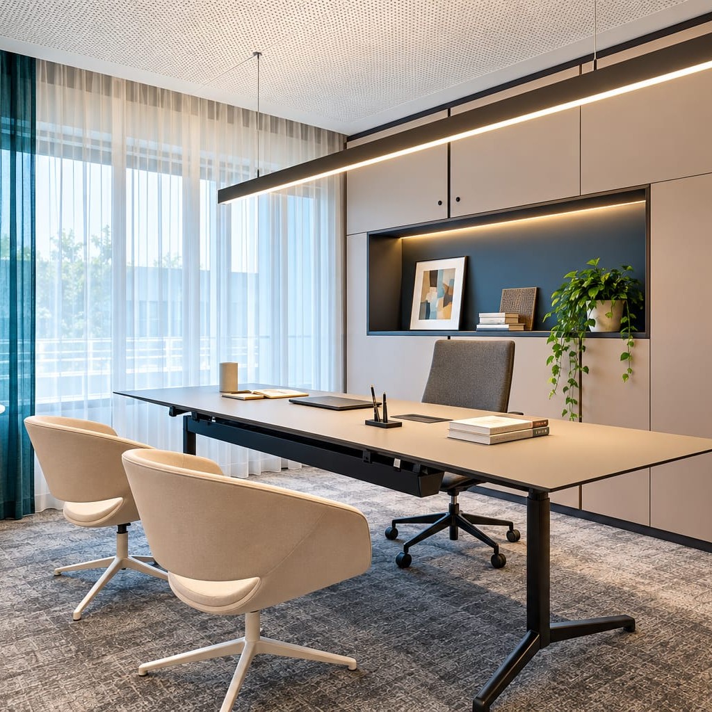 Premium Director Cabin Interior Design | Adyar