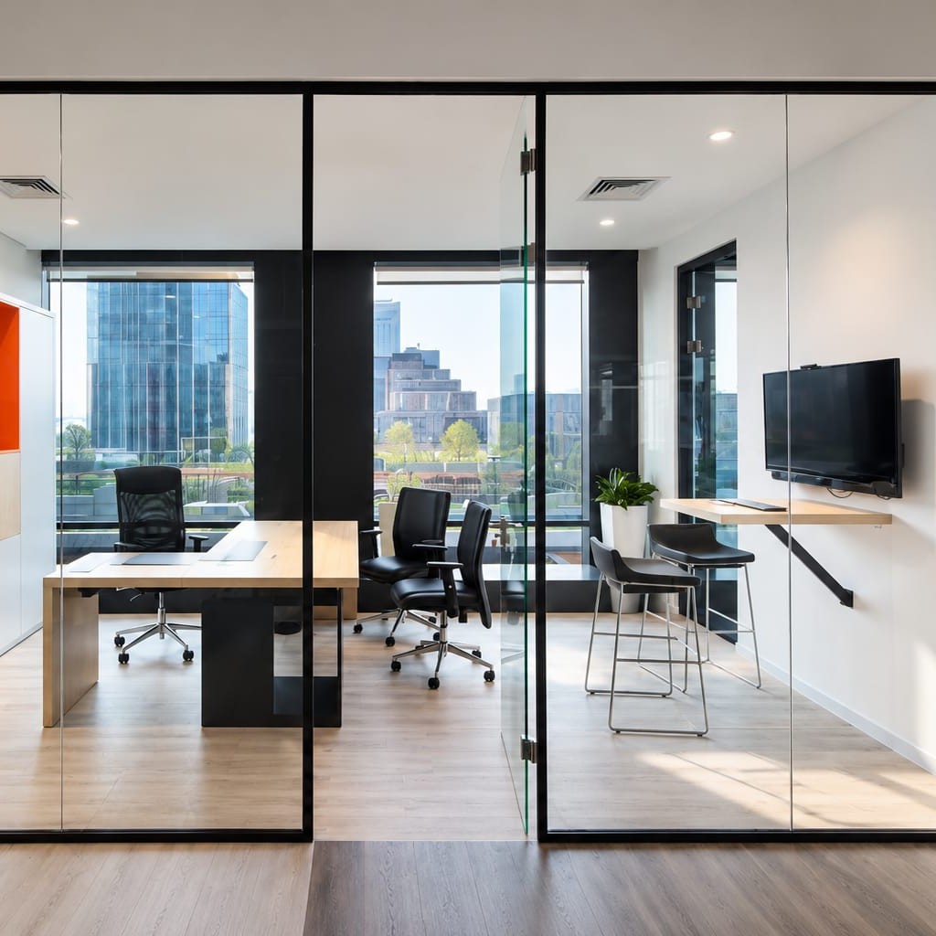Glass Partition Office Design | Porur