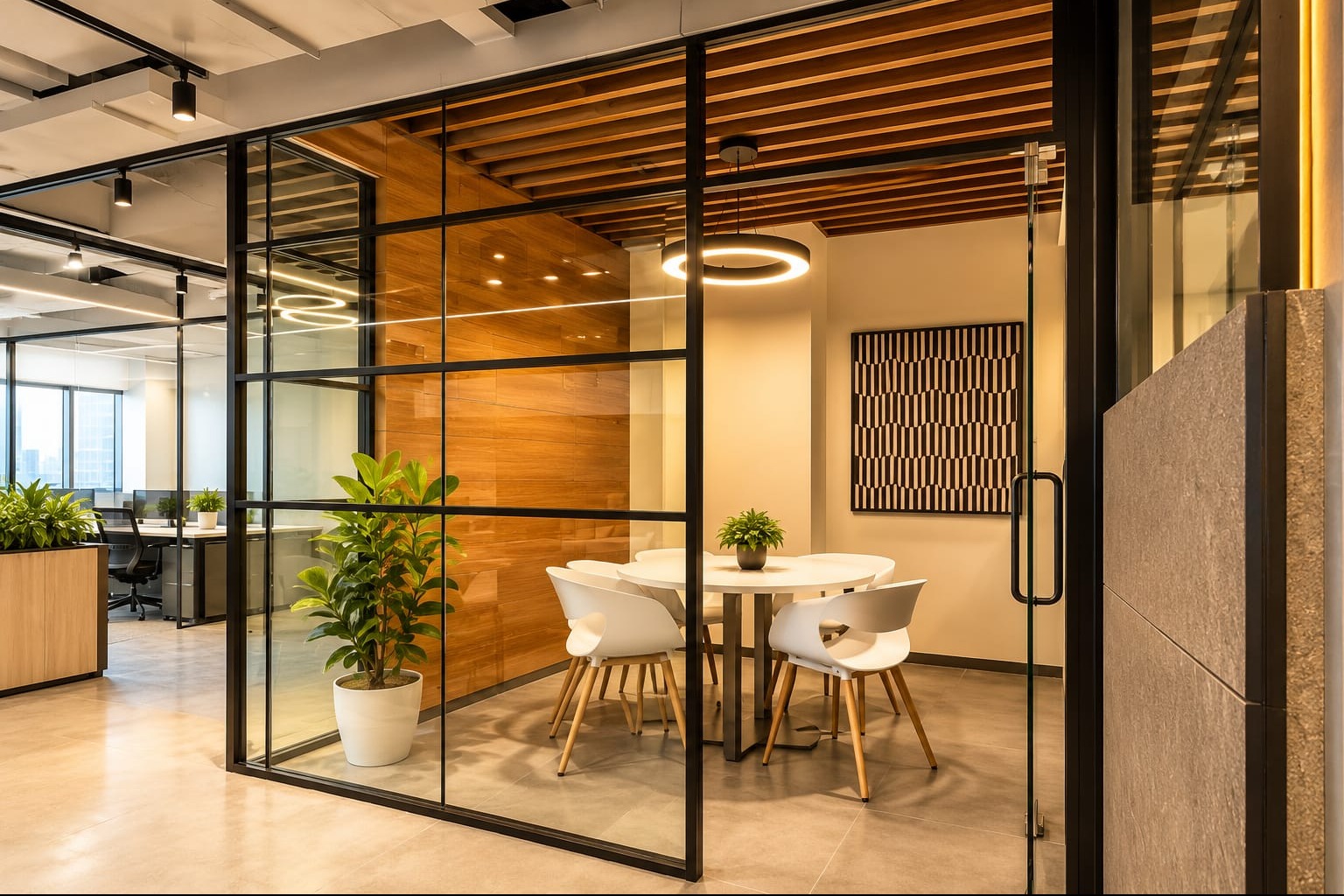 Office Discussion Room Interior Design | Kanchipuram