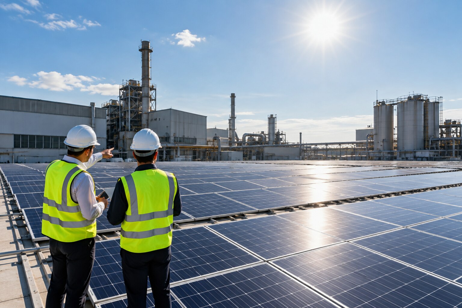 How Industrial Solar Panel Installation Can Support High Daytime Power Requirements
