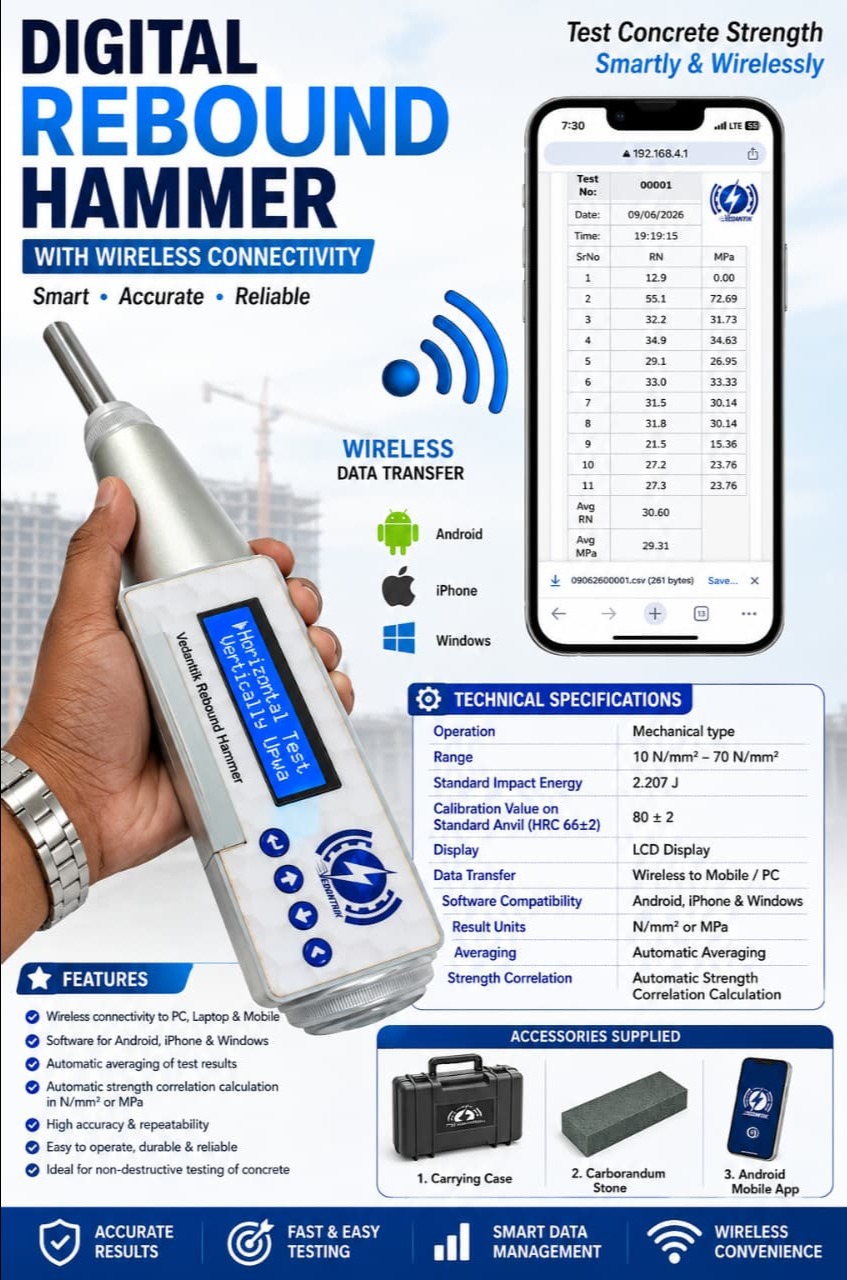 Common Mistakes in Digital Rebound Hammer Testing and How to Avoid Them