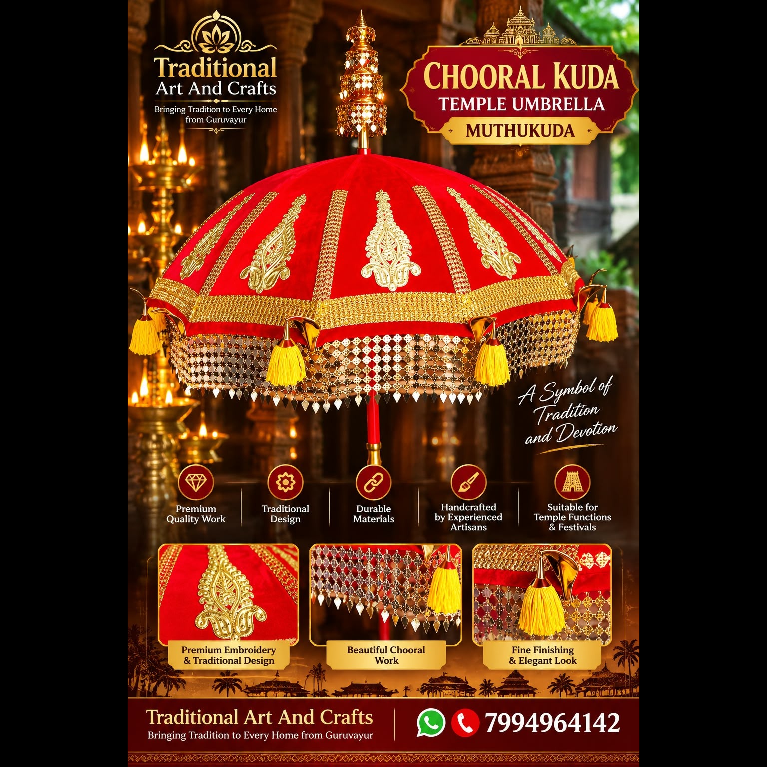 ☂️ Traditional Chooral Muthukuda ☂️