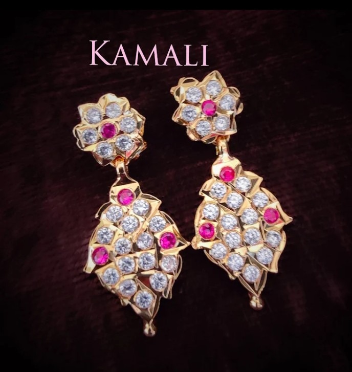 Impon Stud and drops with South Screw Back
Artificial Gold Plated Impon Jewellery
Hand crafted Tra...