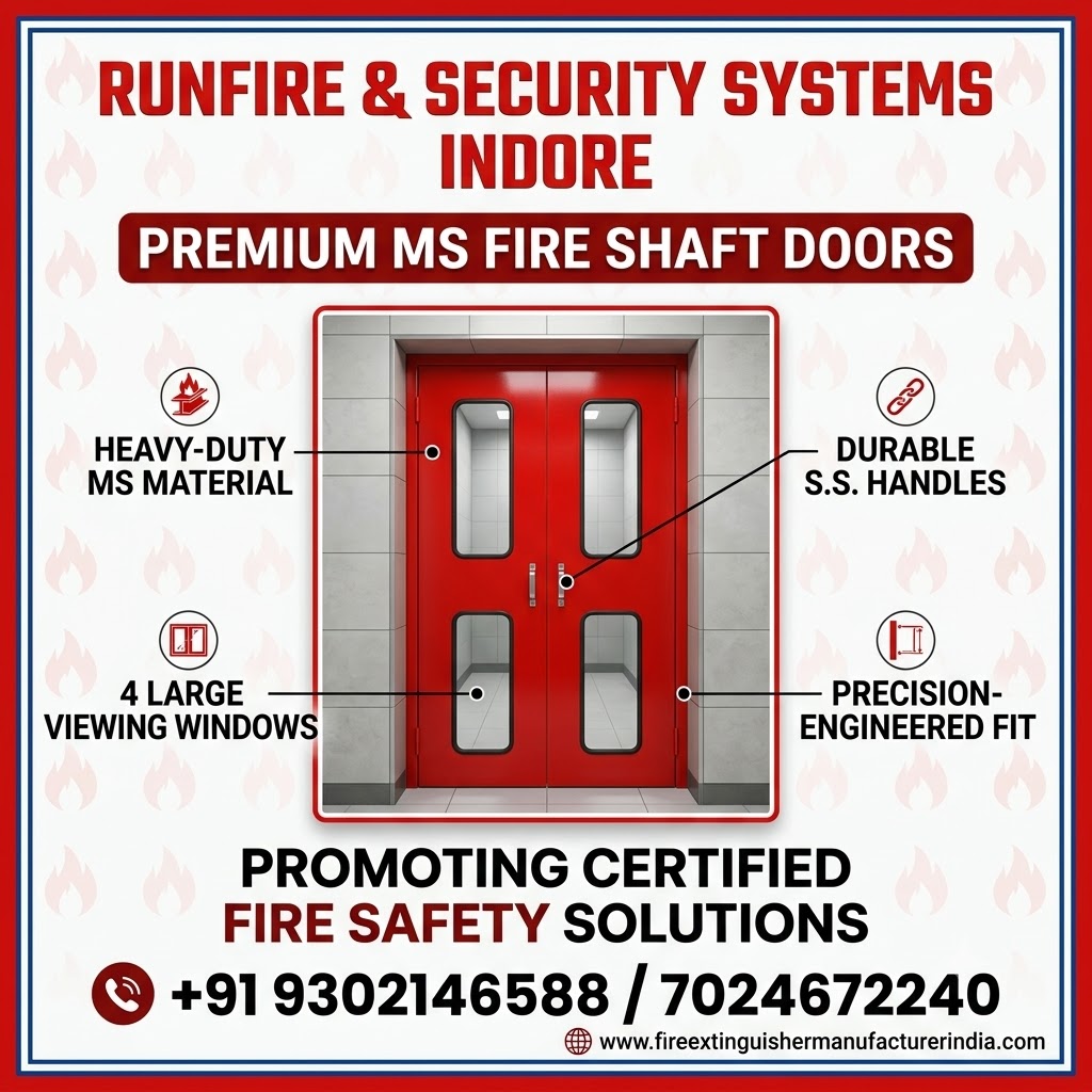 MS Fire Shaft Door Manufacturer & Supplier in Indore,