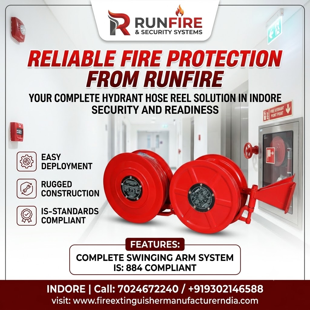Fire Hose Reel Supplier in Indore, Madhya Pradesh