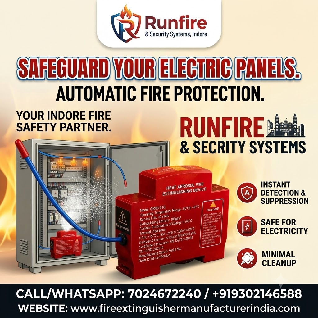 Aerosol Fire Extinguisher for Electrical Fires
