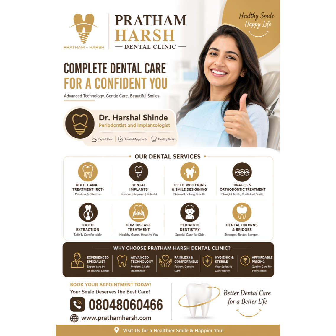 All Dental treatments Pratham Harsh Dental Clinic