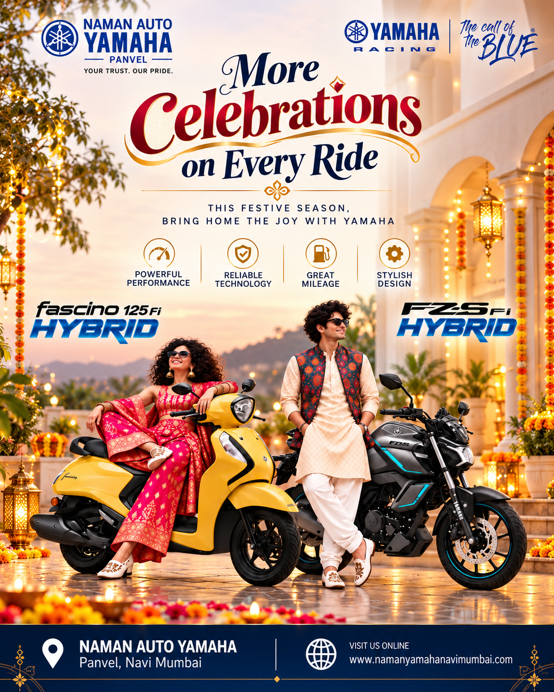More Celebrations on Every Ride | Yamaha Festive Season