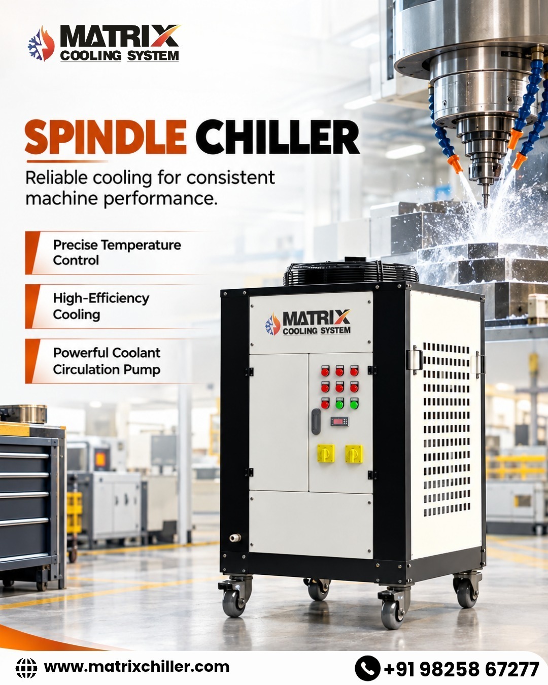 Why is a Spindle Chiller Essential for CNC Machine Performance