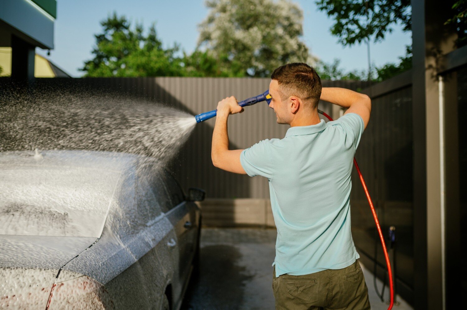 Foam Gun or Foam Machine for Dealership Car Washing