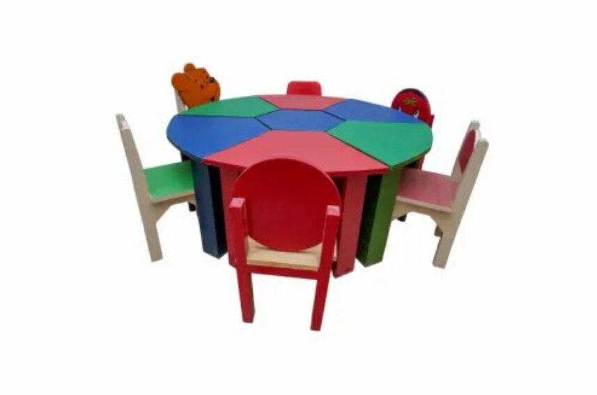Kids Hexagonal Tables Versus Other Shapes for Delhi Learning Spaces