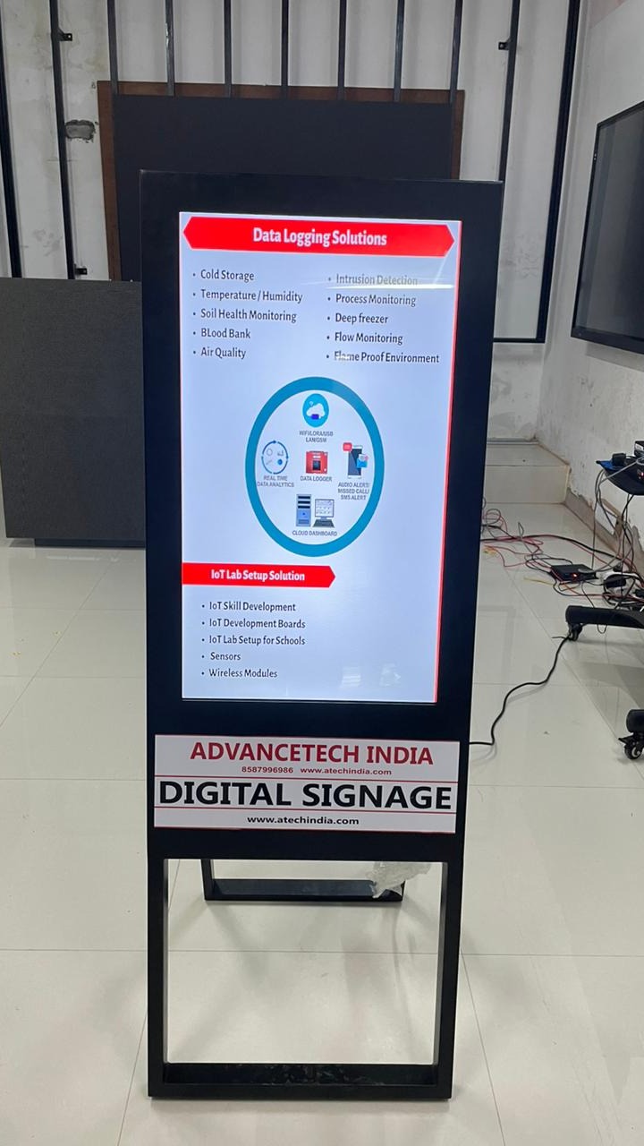 🔥 A-Shaped Digital Signage Display | Smart Advertising & Digital Display Solutions | Advancetech