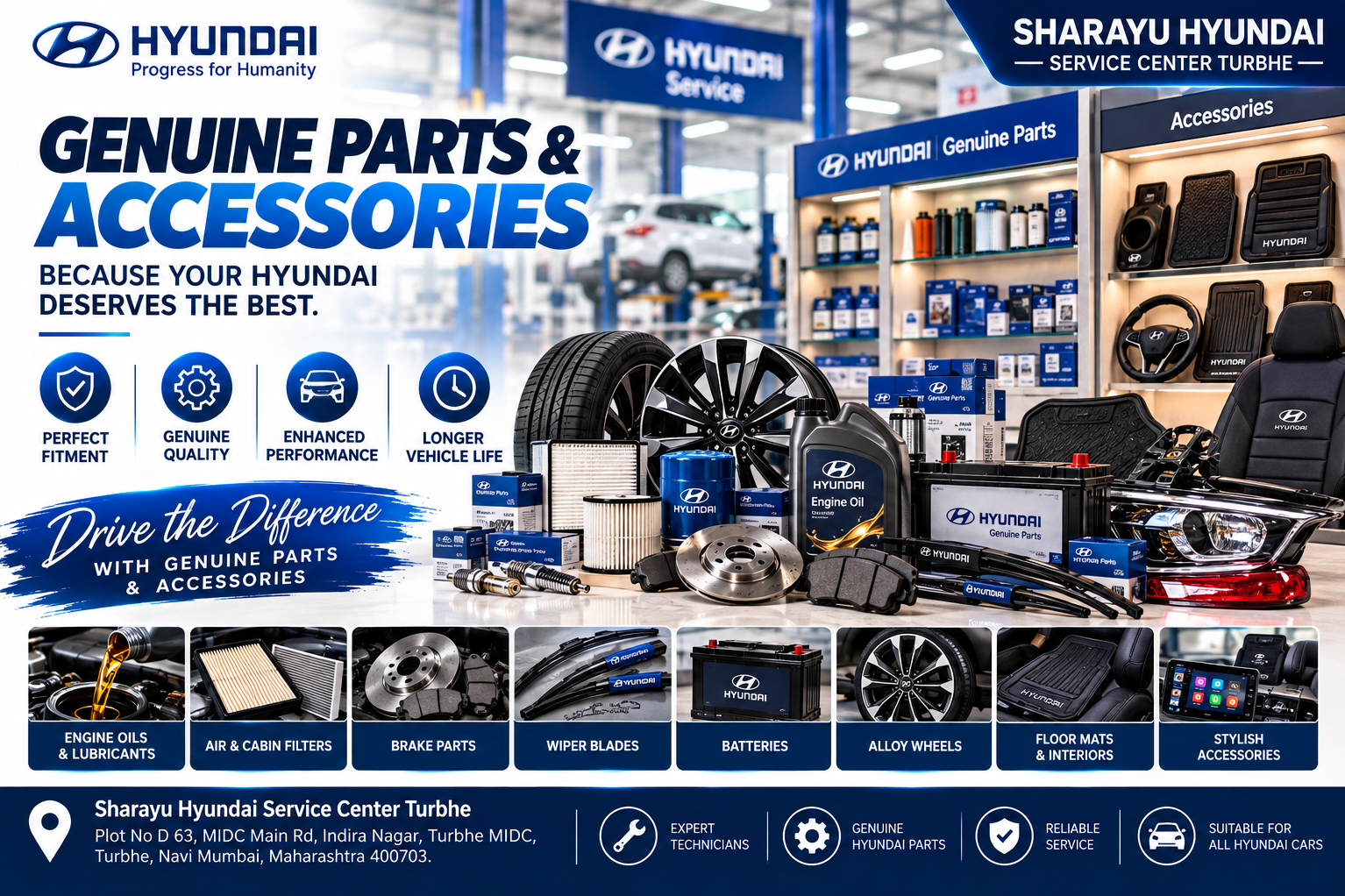 Hyundai Genuine Parts & Accessories – Quality That Keeps You Moving