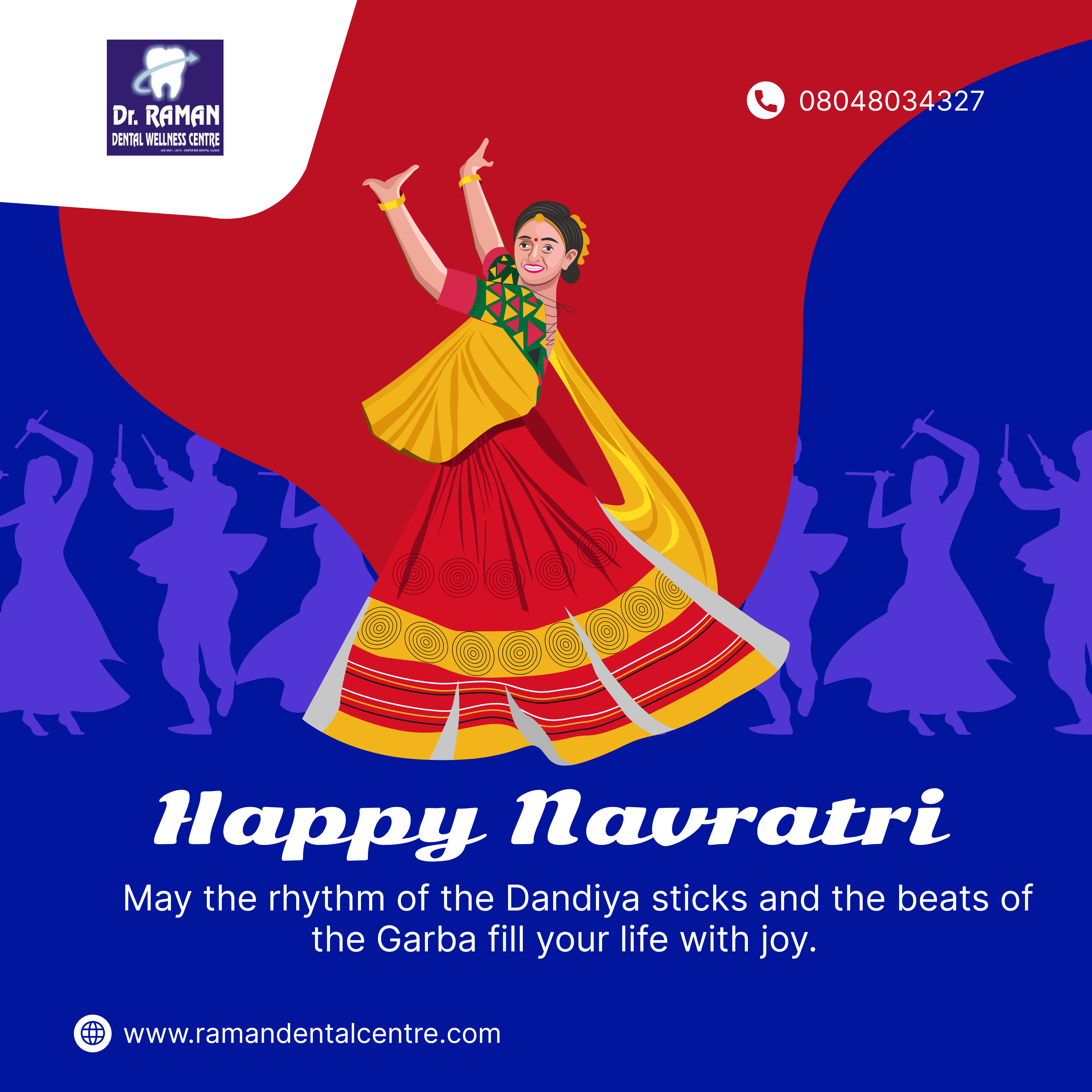 ๐บ๐ Where devotion meets celebration, every beat brings us together. This Navratri, letโs celebrate...