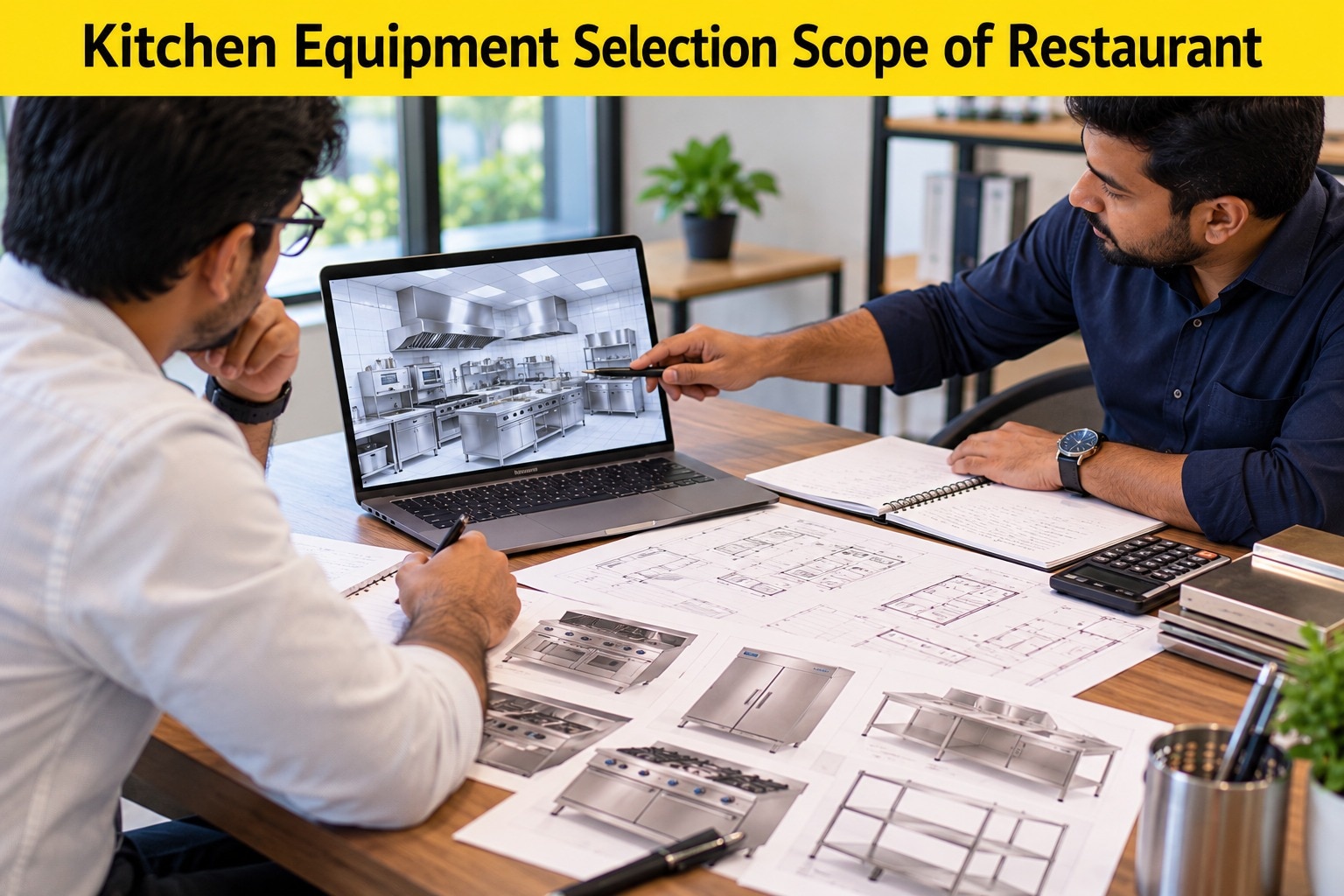 Facility Planner Kitchen Equipment Selection Scope for Delhi Restaurants