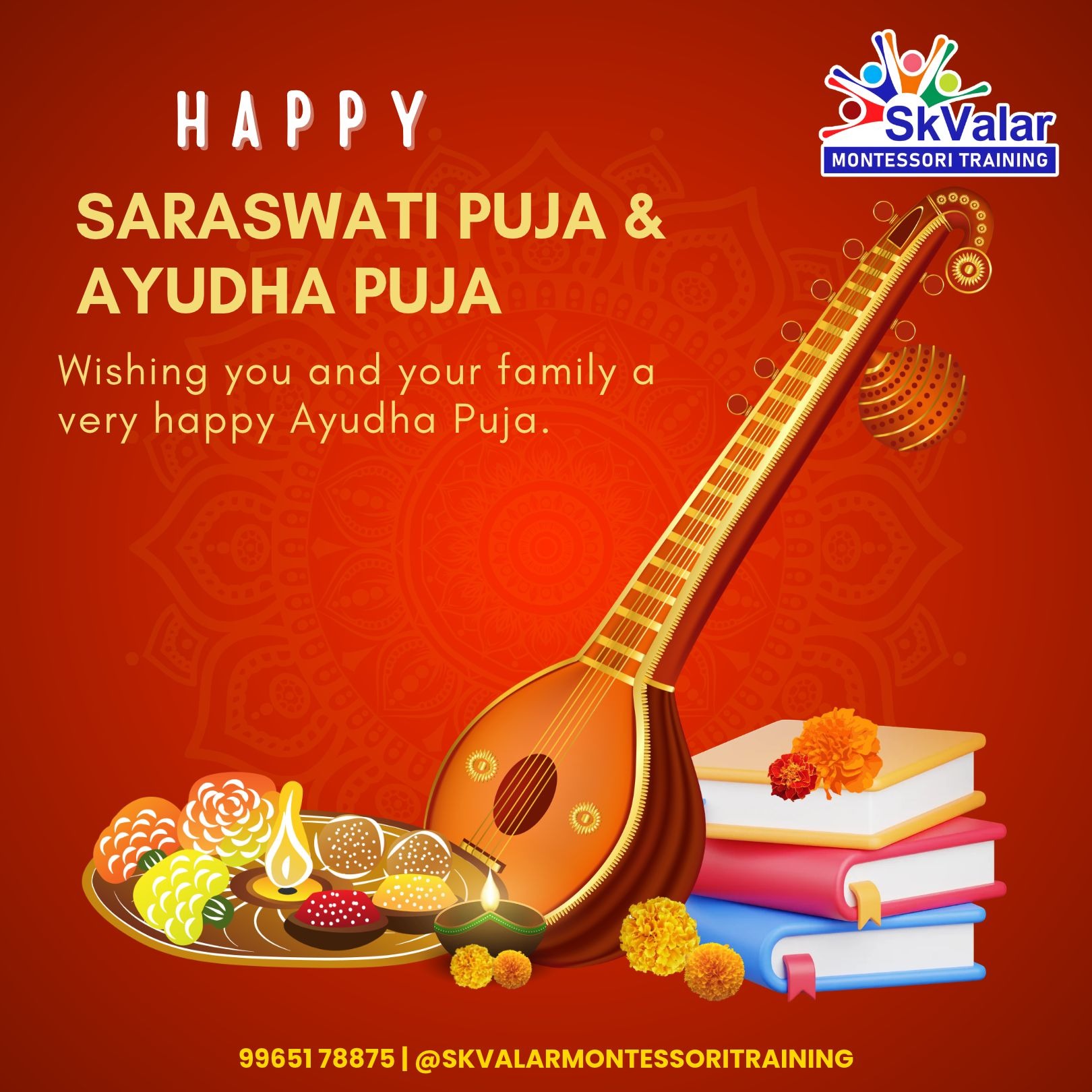 Happy Saraswati Puja & Ayudha Puja