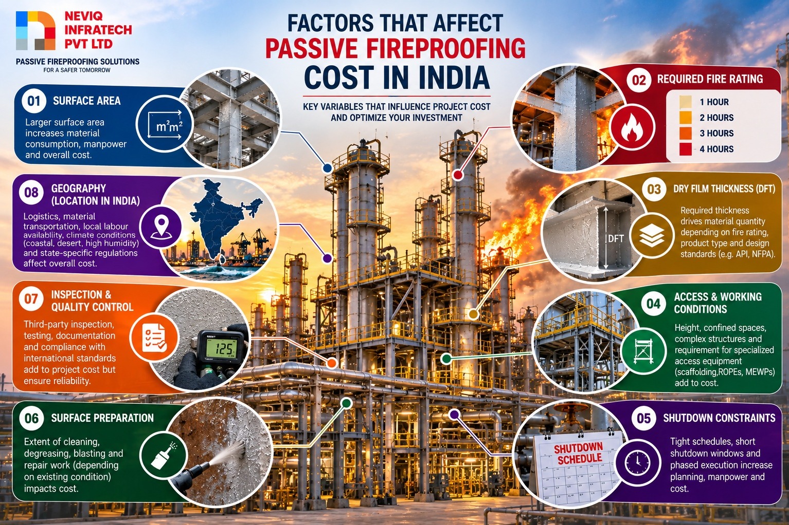 Factors That Affect Passive Fireproofing Cost in India