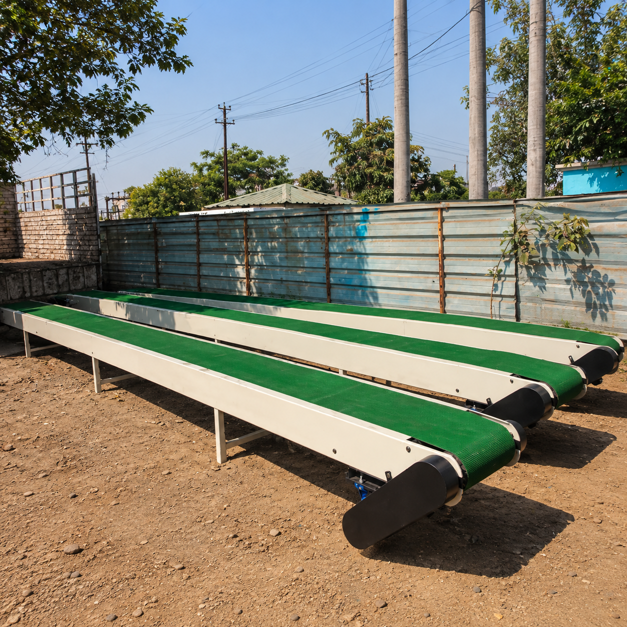 Flat Belt Conveyor Manufacturer in Indore – AR Engineering