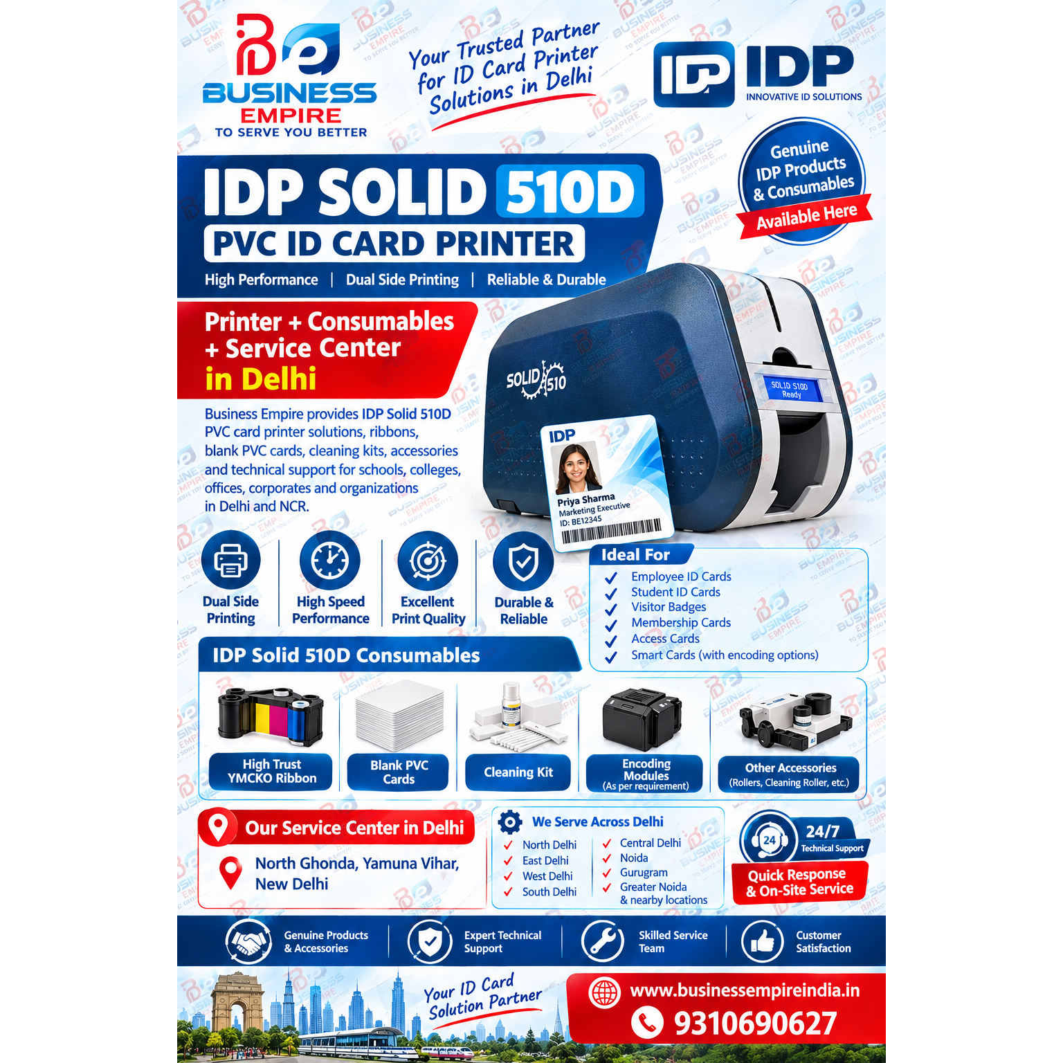 IDP Solid 510 Authorized Service Center in Delhi