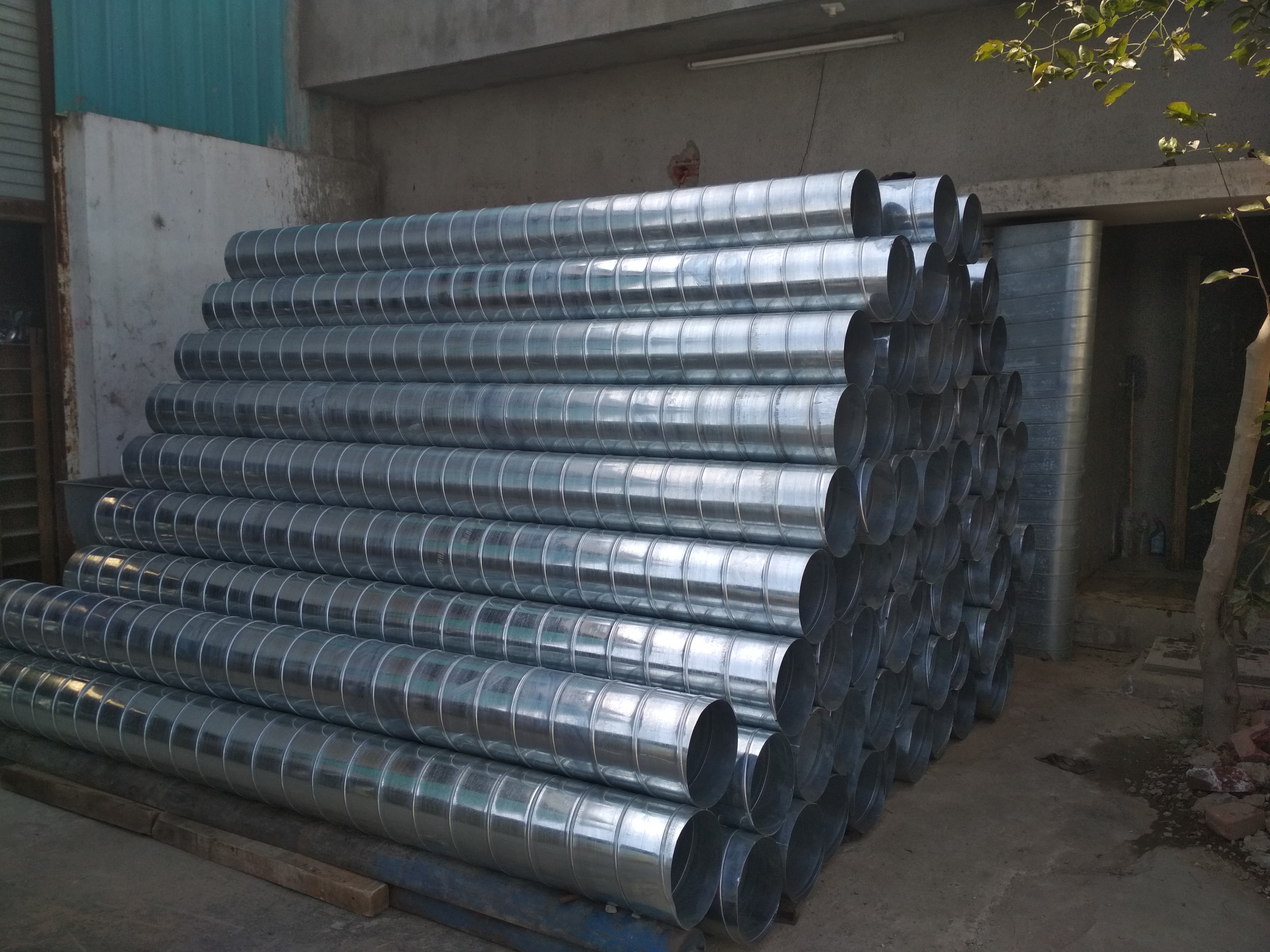 Spiral Air Duct Manufacturer and Supplier in Jodhpur Rajasthan India