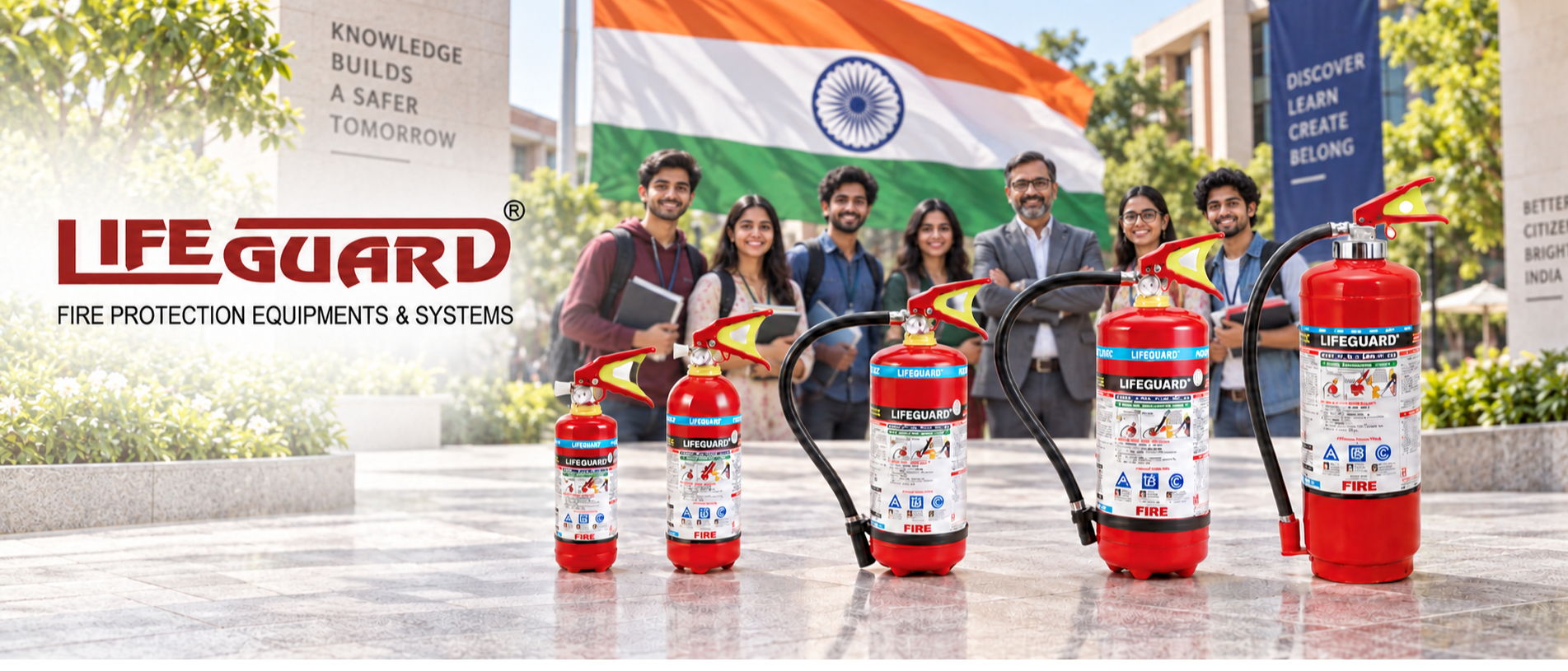 Factory Fire Safety Equipment Company in India