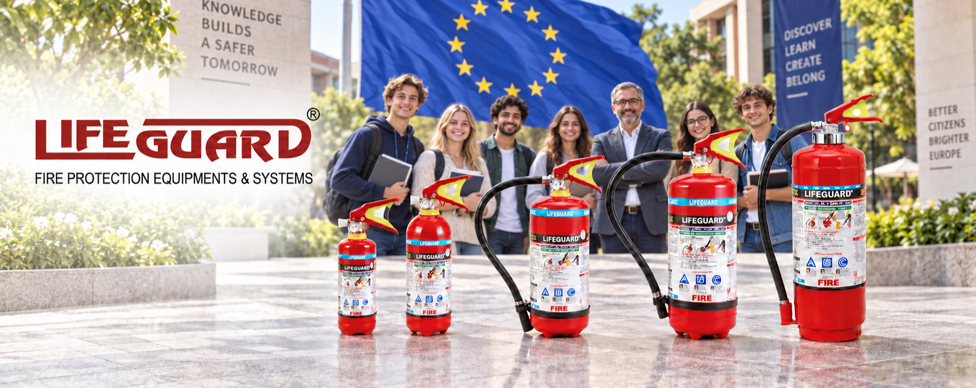 Factory Fire Safety Equipment Company in Europe