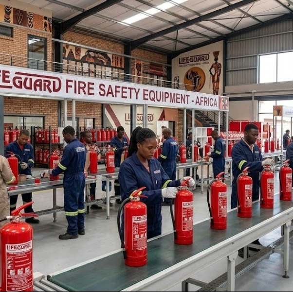 Factory Fire Safety Equipment System Provider in Africa