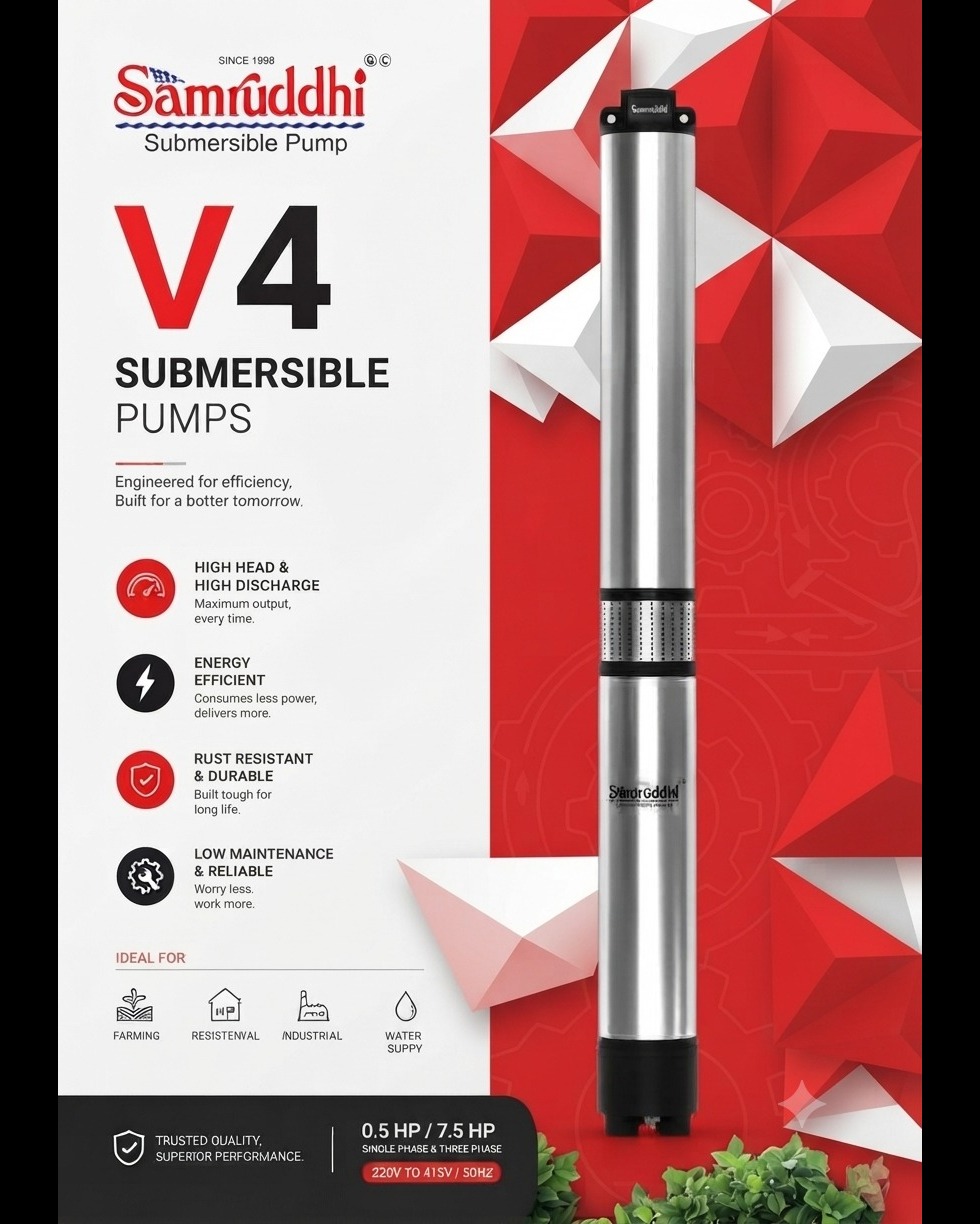 2.0 HP V4 submersible pump