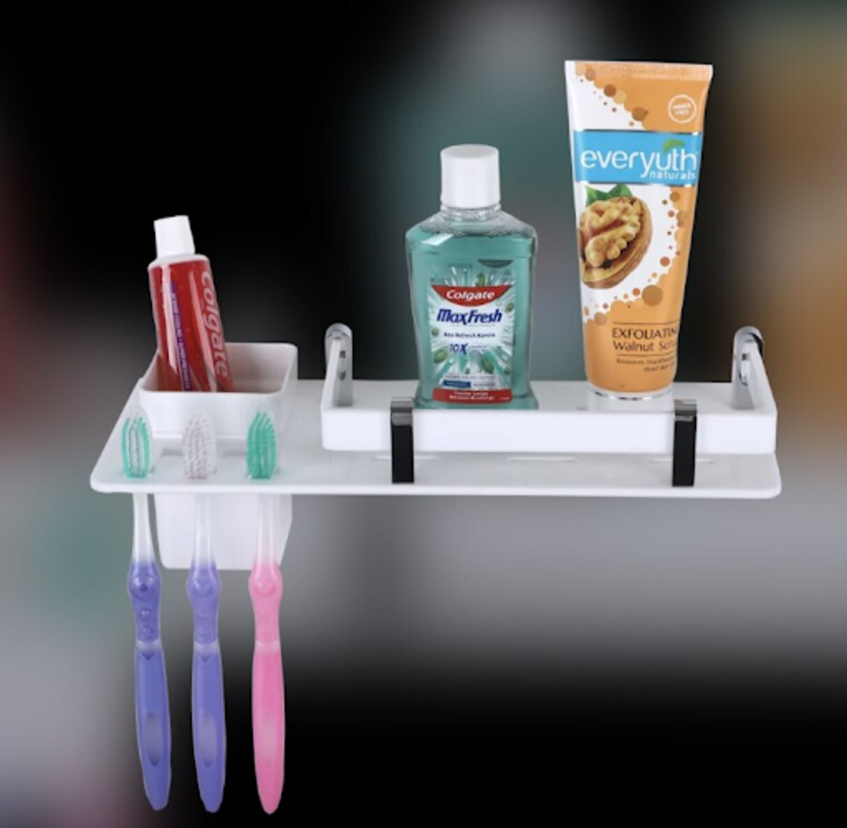 Why an Acrylic Shelf with Tumbler Holder Is a Practical Choice for Everyday Bathroom Storage