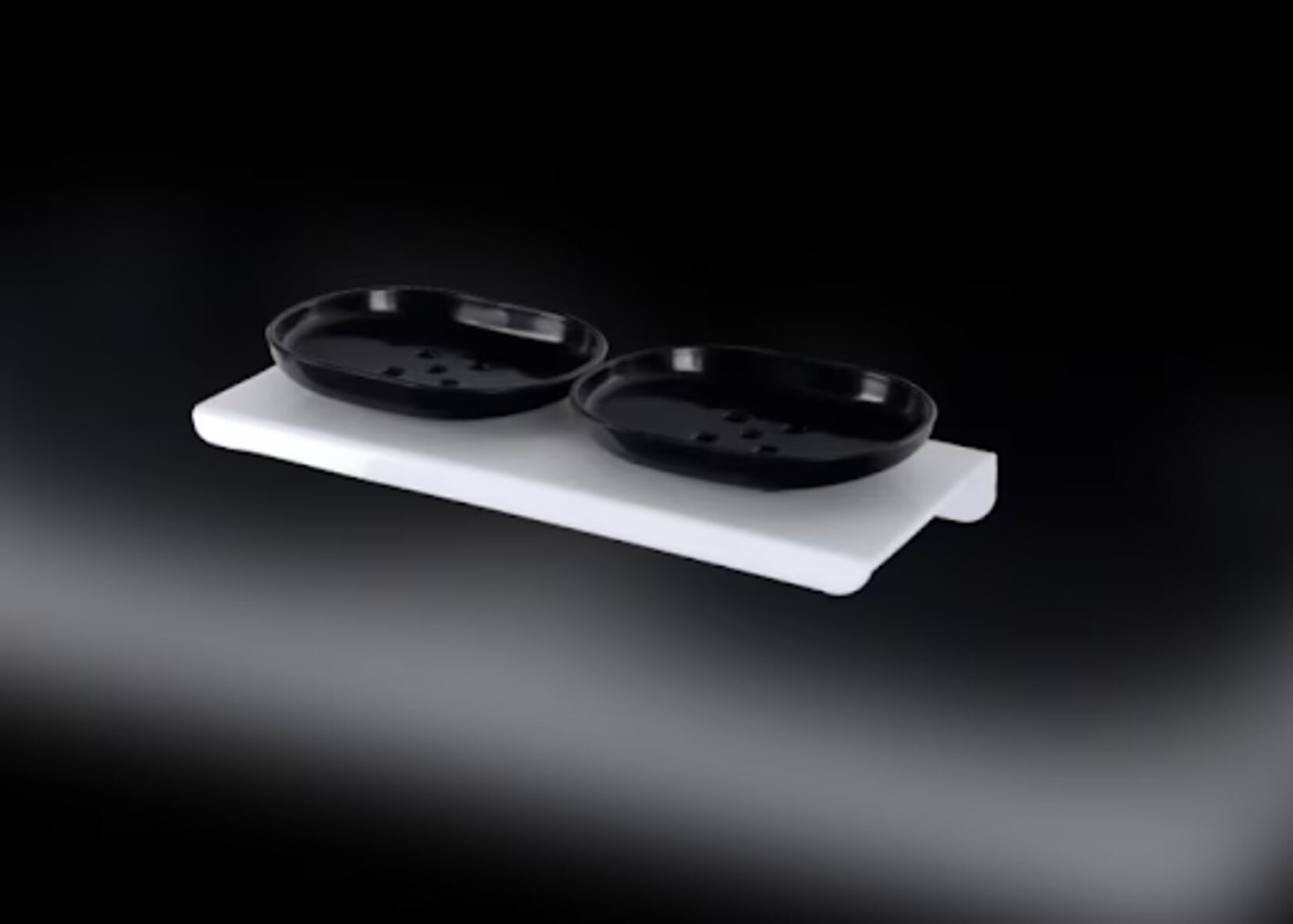 How an Acrylic Black Soap Dish Adds Practical Storage to Modern Bathroom Spaces