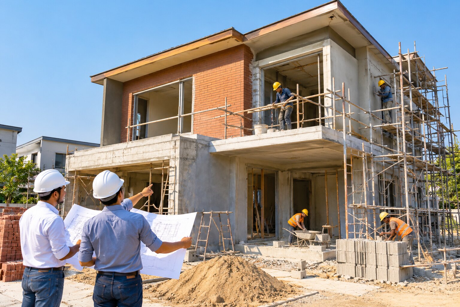 How Residential Construction Services Turn a Home Plan Into a Functional Living Space