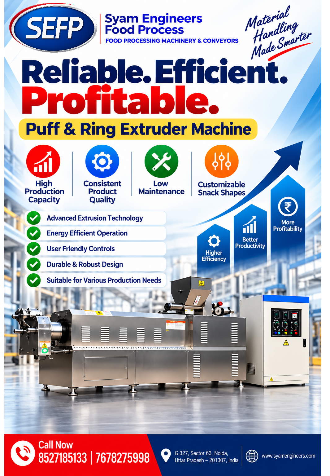 Food Extruder Machine Manufacturer