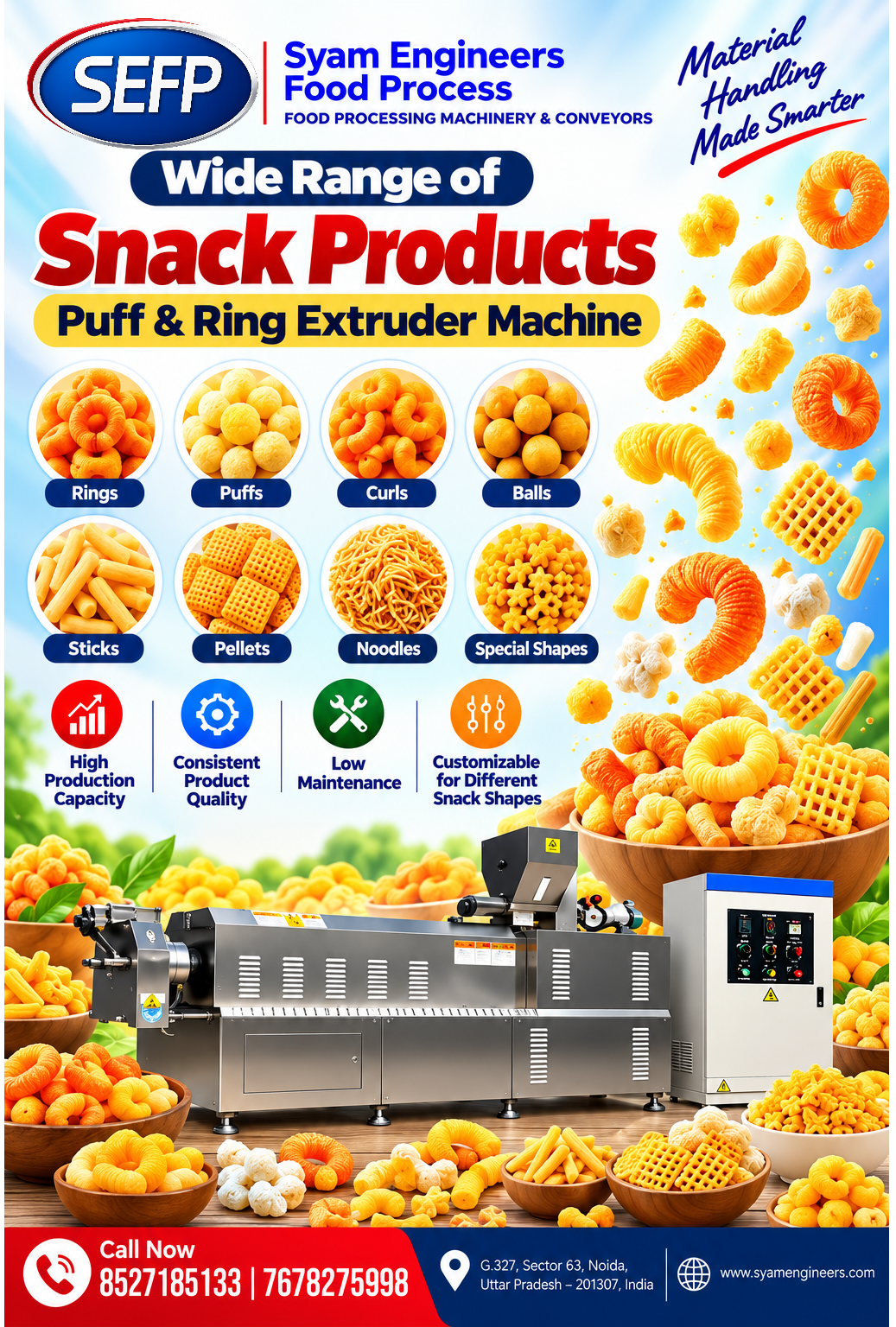 Snack Processing Machine Manufacturer