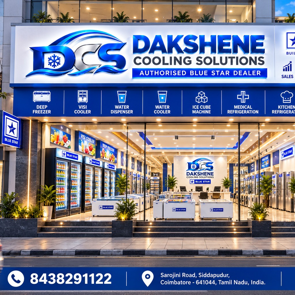 Ndv Cooling Equipments | Blue Star Authorised Commercial Visi Cooler Distributor In Coimbatore