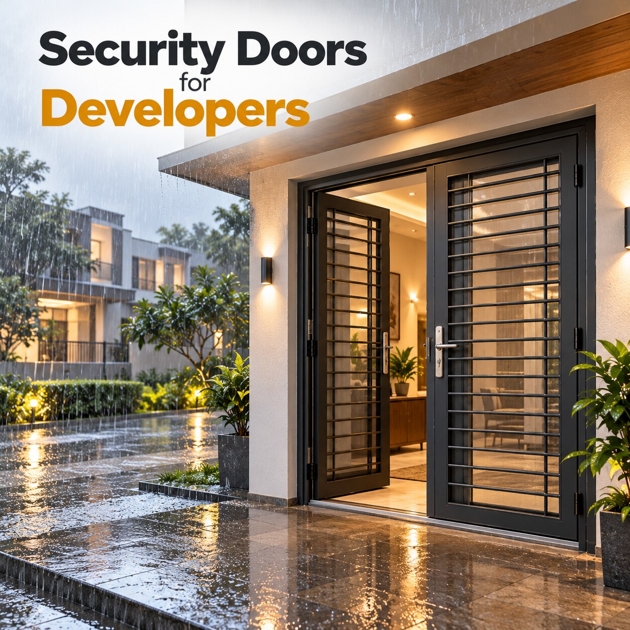Security Doors for Nashik Developers Facing Monsoon Entry Conditions