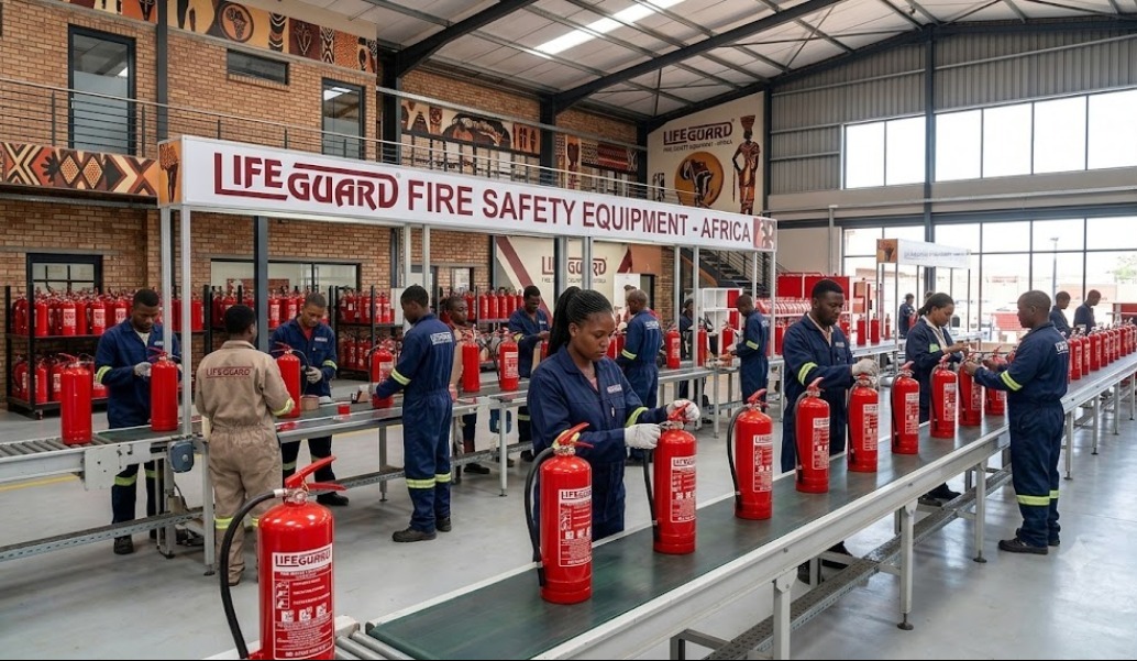 Factory Fire Safety Equipment Company in Africa