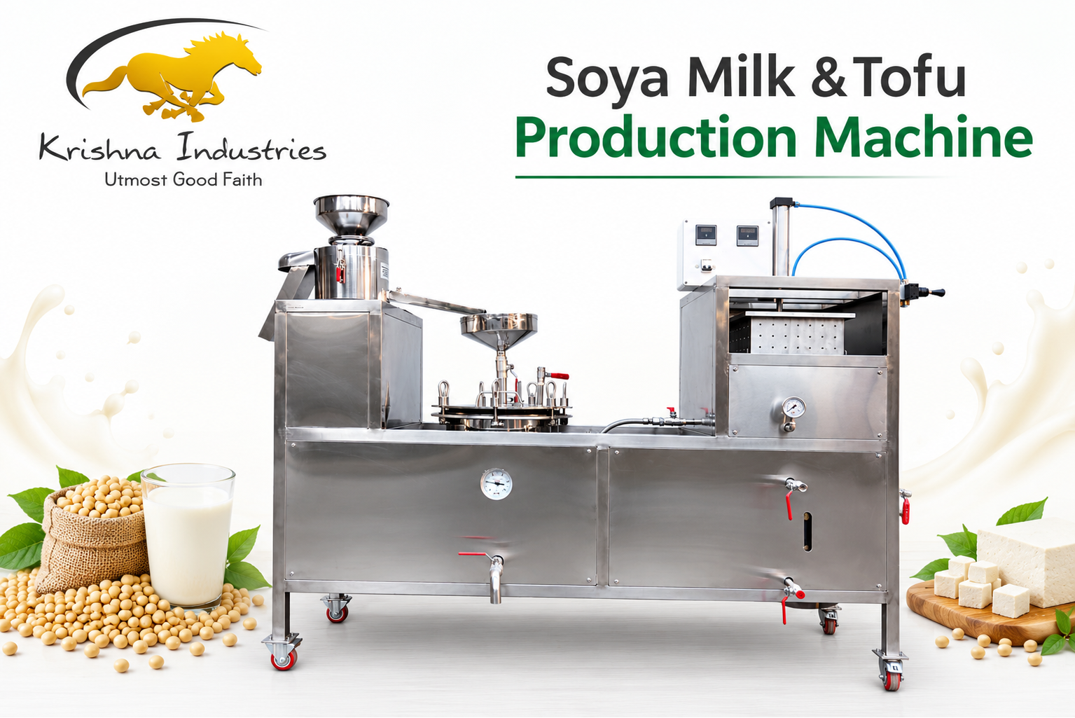 Soya Milk Production Plant for Business in Bharatpur, Rajasthan