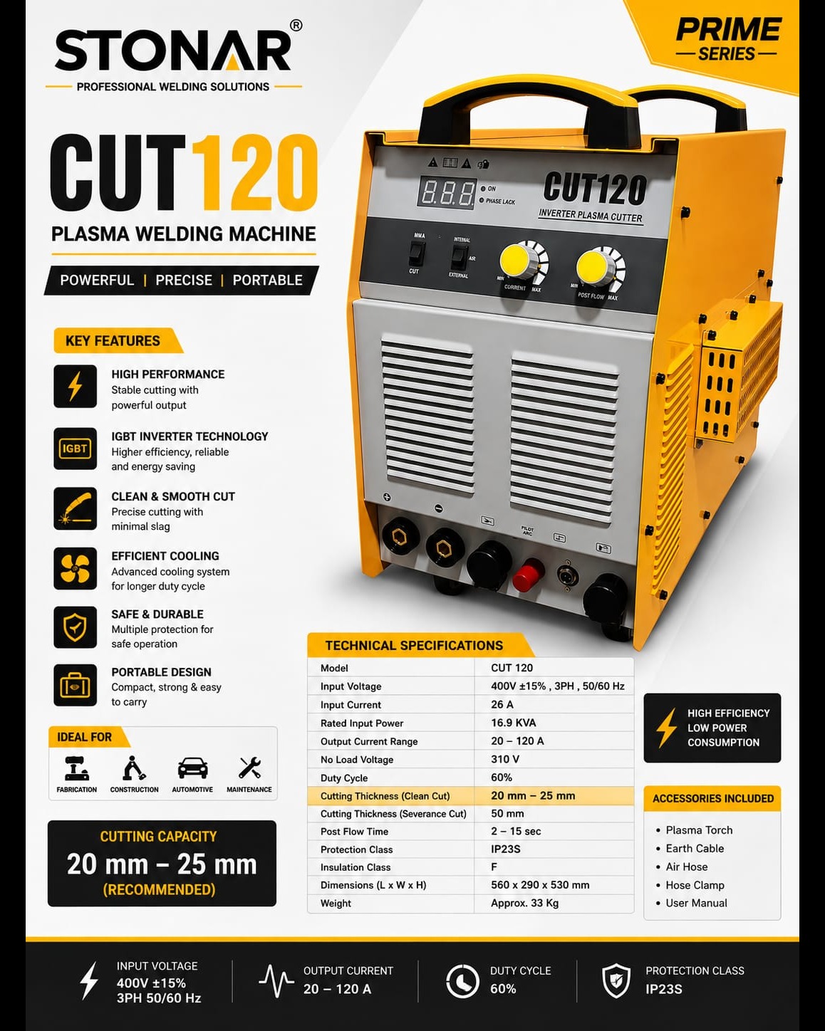 PLAZMA CUT 120 WELDING MACHINE