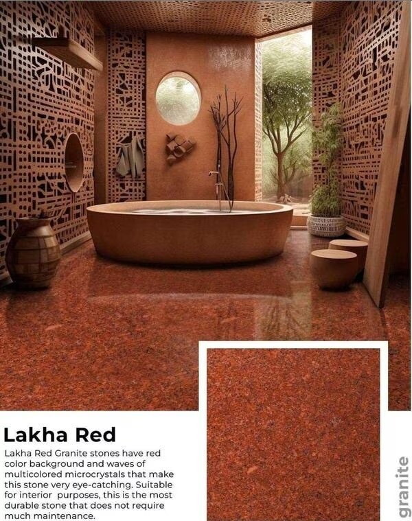 Lakha Red Granite Supplier for Pune Projects