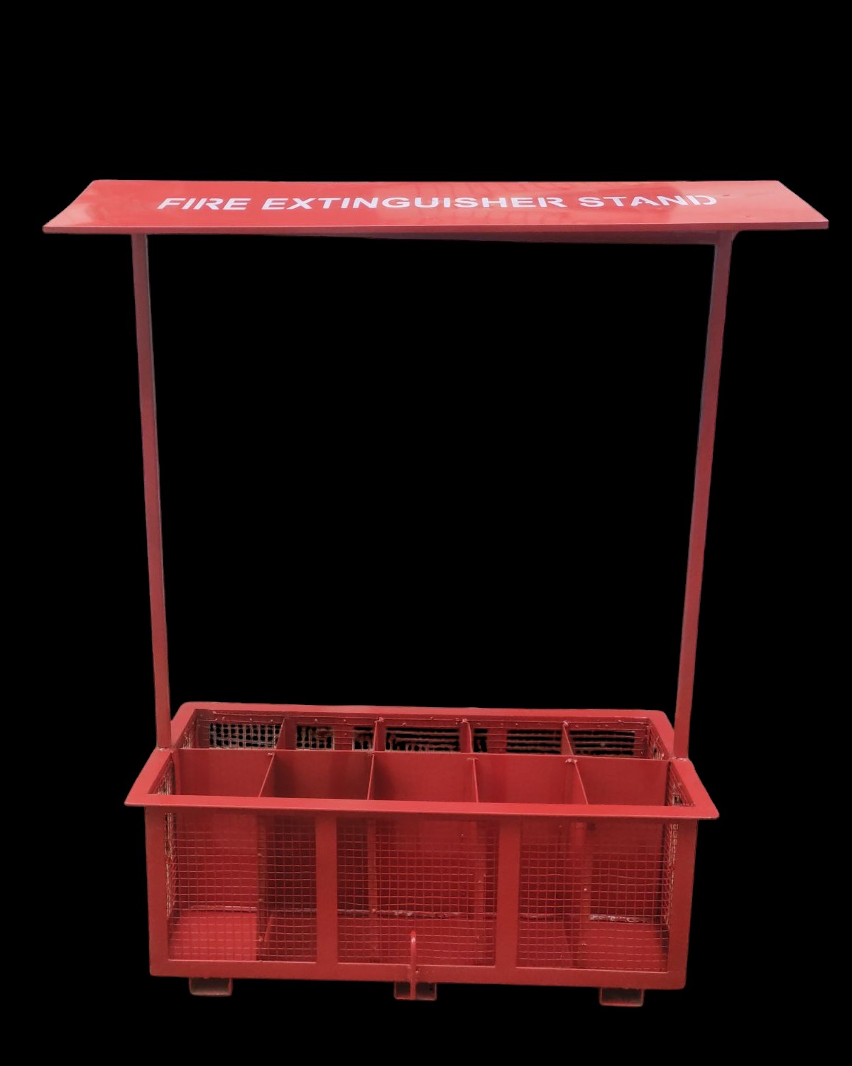 fire extinguisher stend with canopy