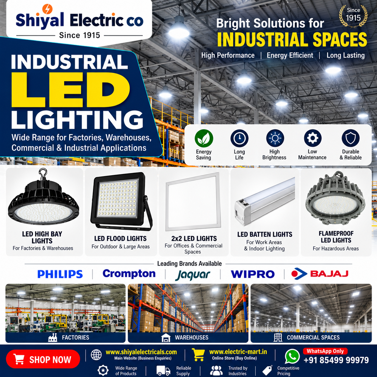 Industrial led lighting