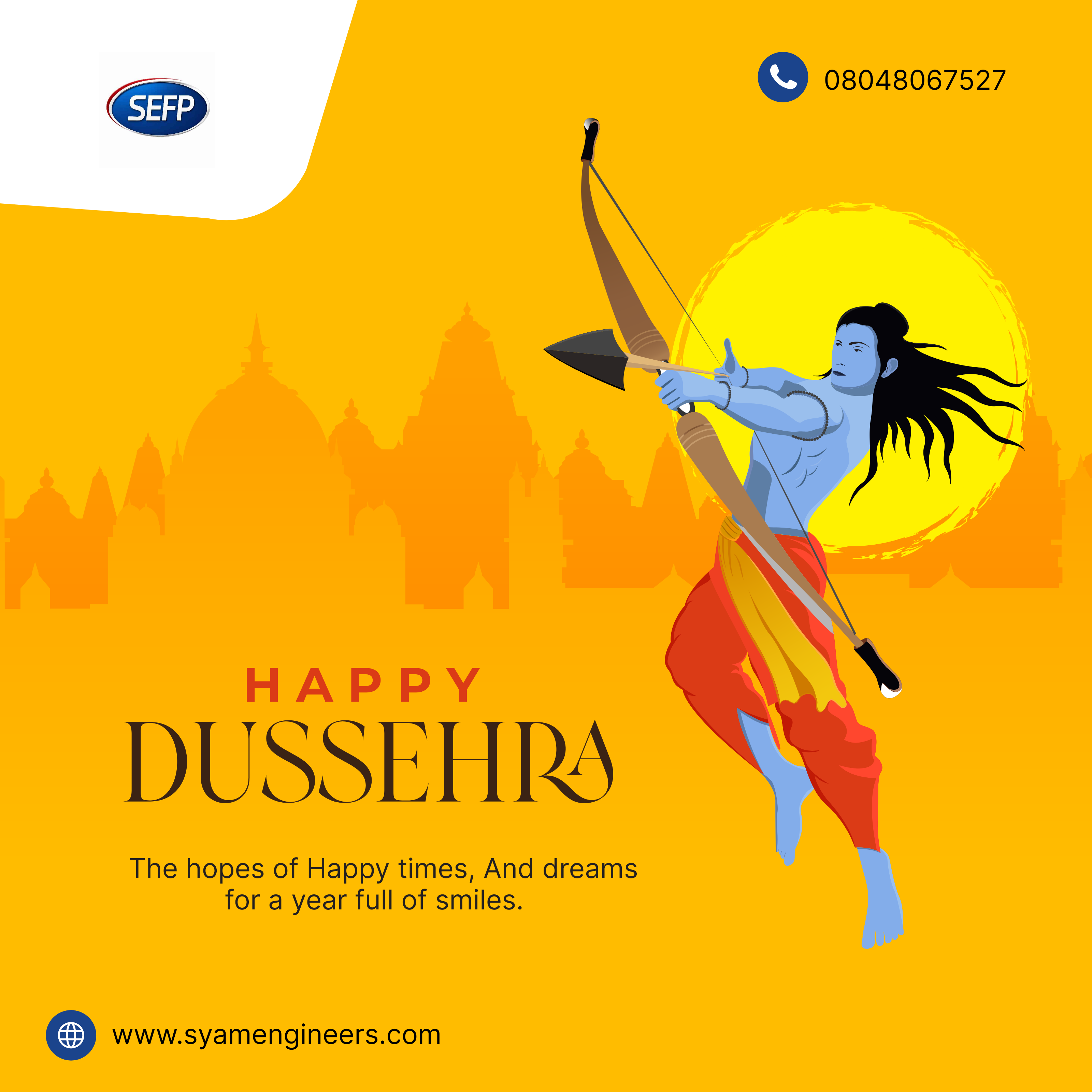 May this Dussehra inspire you to overcome challenges, embrace positivity, and move forward with cour...