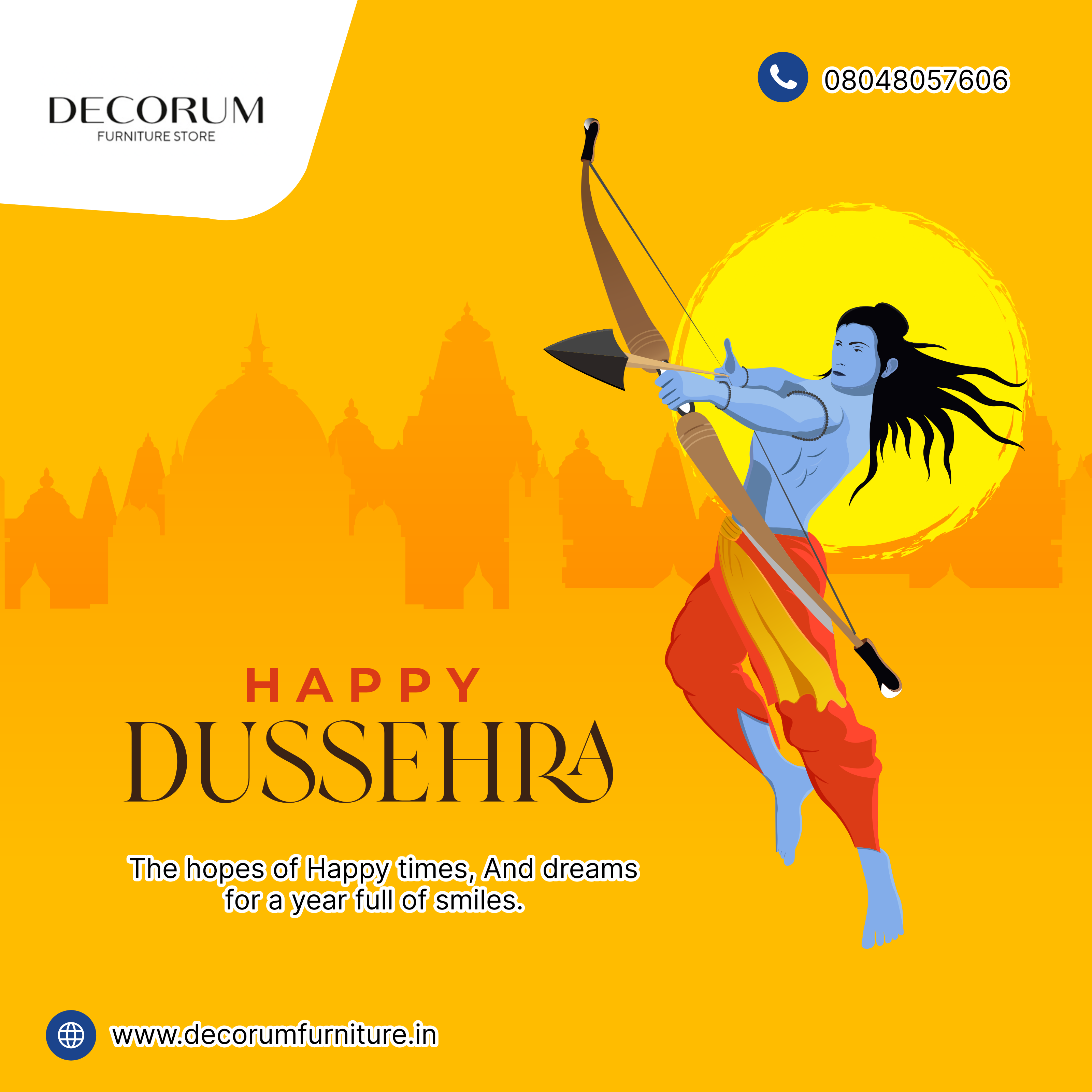 May this Dussehra inspire you to overcome challenges, embrace positivity, and move forward with cour...